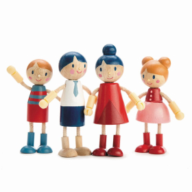 Doll Familie für Puppenhaus **