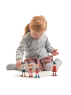 Doll Familie für Puppenhaus **