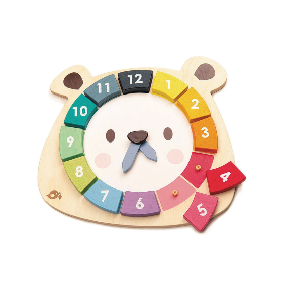 Tenderleaftoys Steckspiel Uhr