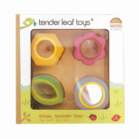 Tenderleaftoys Lernspiel Visual Sensorik 4 Teile