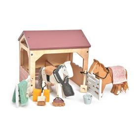 Pferdestall für Puppenhaus