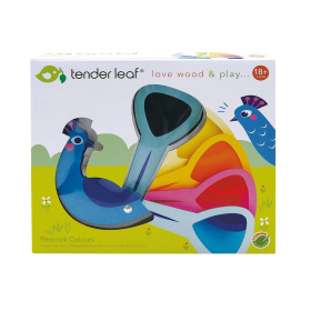 Tenderleaftoys Pfau mit 5 Farben