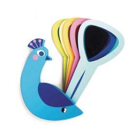 Tenderleaftoys Pfau mit 5 Farben