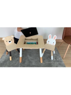 Tenderleaftoys Tisch und Stühle Hase und Bär