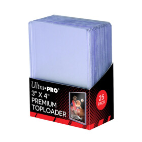 Ultra Pro 3x4 Toploader Regular Series (25 pages)