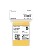 Ultra Pro Yellow Deck Protector Small (60) NEW SIZE