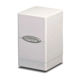 Ultra Pro Satin Tower Deck Box - White