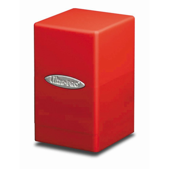 Ultra Pro Satin Tower Deck Box - Red