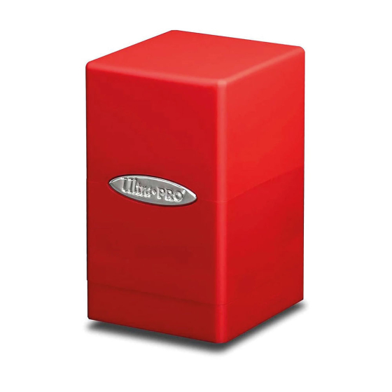 Ultra Pro Satin Tower Deck Box - Red