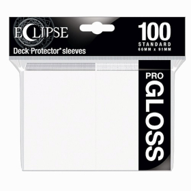 Ultra Pro White Eclipse Gloss Deck Protector Standard (100)
