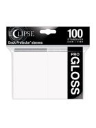 Ultra Pro White Eclipse Gloss Deck Protector Standard (100)