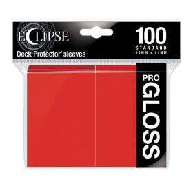 Ultra Pro Red Eclipse Gloss Deck Protector Standard (100)