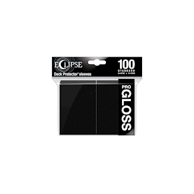 Ultra Pro Black Eclipse Gloss Deck Protector Standard (100)