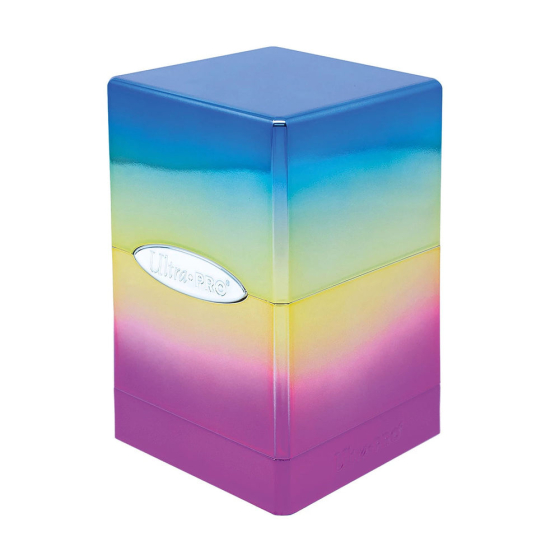 Ultra Pro Deck Box Rainbow Satin Tower