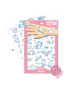 Djeco Tattoos Einhörner