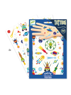 Djeco Tattoos Glow in the Dark Space