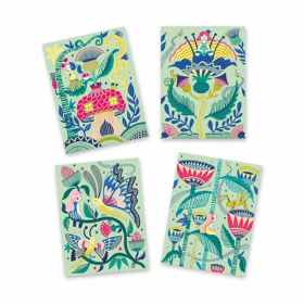 Djeco Scratchbilder Fantasiegarten