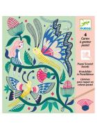 Djeco Scratchbilder Fantasiegarten