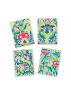 Djeco Scratchbilder Fantasiegarten