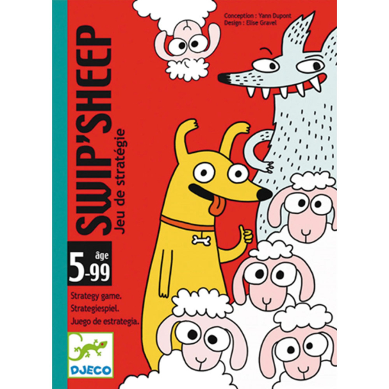 Djeco Kartenspiele SwipSheep
