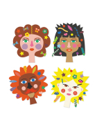 Djeco Sticker und Basteln Friseur
