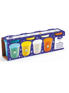 Djeco Knete (4 Farben ass) Glitter