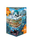 Puzzle Submarine Fun Triangular, 1500 Teile