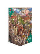 Puzzle Street Parade Triangular, 2000 Teile