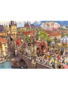 Puzzle Street Parade Triangular, 2000 Teile