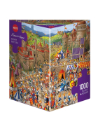 Puzzle Bunny Battles Triangular, 1000 Teile