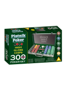 Piatnik Poker 300 Chip Set - 14g High Gloss