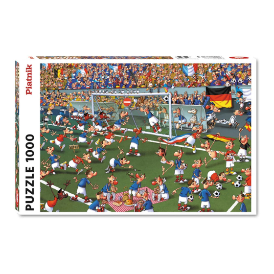 Puzzle F. Ruyer - Fussball, 1000 Teile