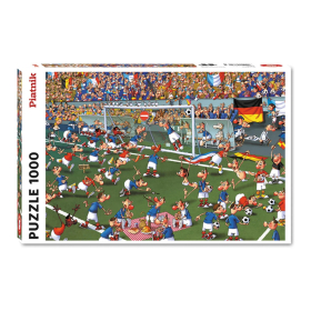 Puzzle F. Ruyer - Fussball, 1000 Teile