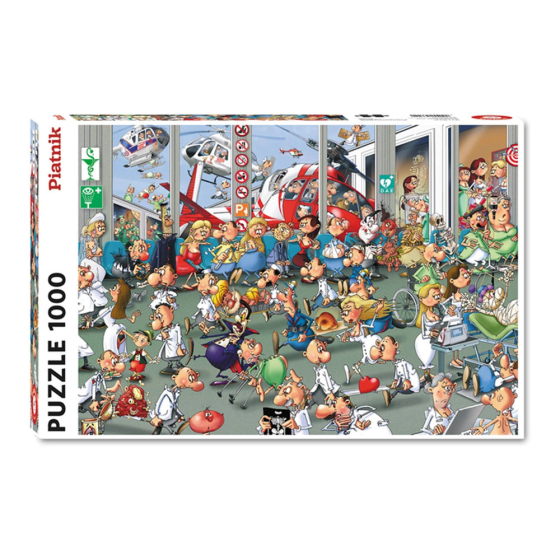 Puzzle F. Ruyer - Notaufnahme, 1000 Teile