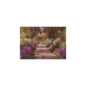 Piatnik Monet - Weg in Monets Garten in Giverny 1000 T