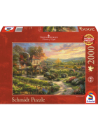 Puzzle In den Weinbergen, 2000 Teile