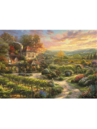 Puzzle In den Weinbergen, 2000 Teile