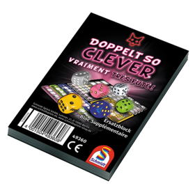 Schmidt Spiele Doppelt so clever, Zusatzblock