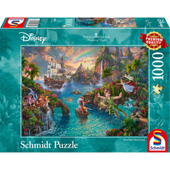 Puzzle Disney Peter Pan, 1000 Teile
