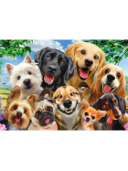 Puzzle Hunde Selfie, 500 Teile
