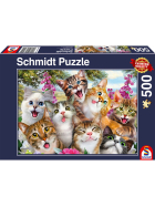 Puzzle Katzen Selfie, 500 Teile