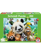 Puzzle Einfach tierisch! 200 Teile