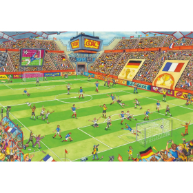 Puzzle Finale im Fu&szlig;ballstadion, 150 Teile