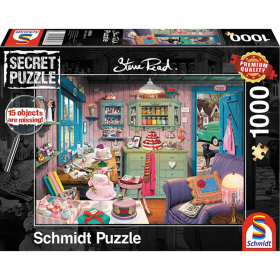Puzzle Grossmutters Stube, 1000 Teile