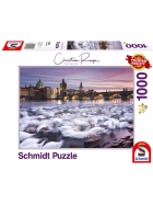 Puzzle Prag Schwäne, 1000 Teile
