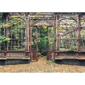 Puzzle Bewachsene Bogenfenster, 1000 Teile