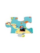 Scratch Puzzle Weltkarte mit Tieren 100 Teile