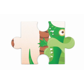 Scratch Shape Puzzle Krokodil 36 Teile
