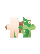 Scratch Shape Puzzle Krokodil 36 Teile