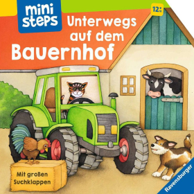 Ravensburger ministeps: Unterwegs auf dem Bauernhof